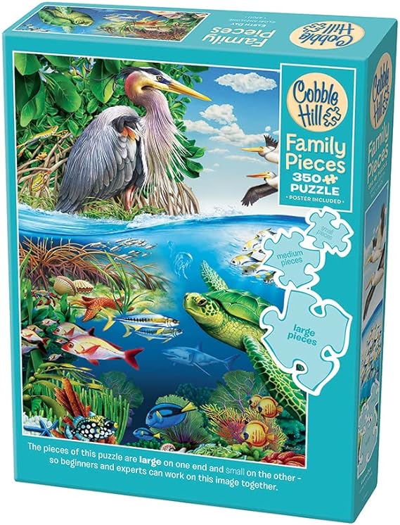 Earth Day 350pc Family Puzzle - Cobble Hill