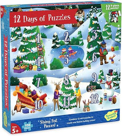 12 Days of Puzzles Advent Calendar - Peaceable Kingdom