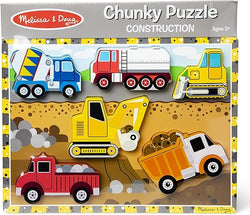 Construction Chunky Puzzle - Melissa & Doug