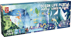 Ocean Life Glow-In-The-Dark Puzzle - Hape
