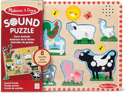 Farm Animals Sound Puzzle - Melissa & Doug