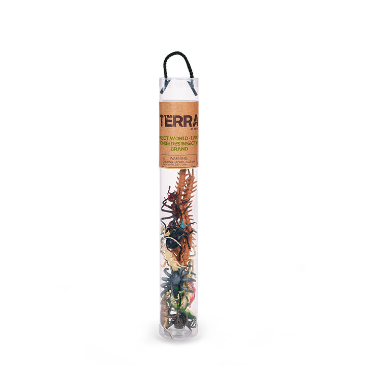 Insects Tube - 14pc - Terra 4-12cm