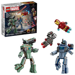 Iron Man & War Machine vs. Hammer Drones - Lego Super Heroes Marvel