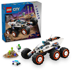 Space Explorer Rover and Alien Life - Lego City