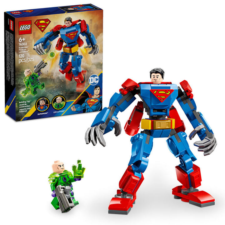 Superman Mech vs Lex Luthor - Lego Super Heroes DC