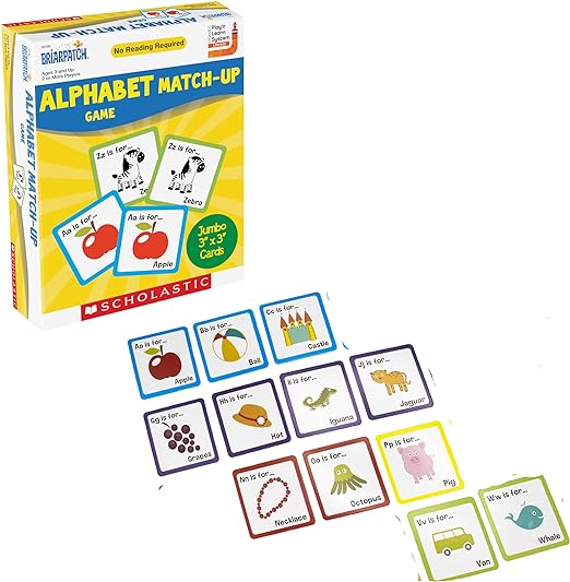 Briarpatch - Scholastic - Alphabet Match-Up Game