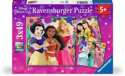 Disney Princess 3 x 49pc Puzzle - Ravensburger