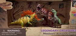 Dinosaur Mesozoic Series 4pc Medium - 2 assorted styles