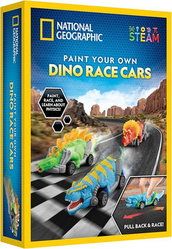 National Geographic Dino Race Cars Paint Kit