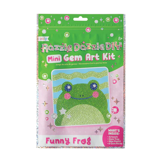 Funny Frog - Mini Gem Art Kit - Razzle Dazzle