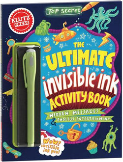Top Secret: The Ultimate Invisible Ink Activity Book - Scholastic Klutzpress