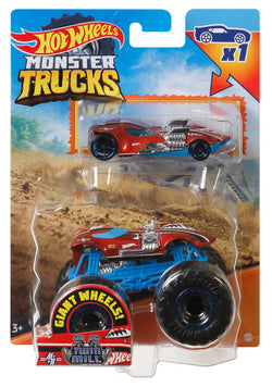 Hot Wheels - Monster Truck 1:64 Die-Cast Truck + car Assortment