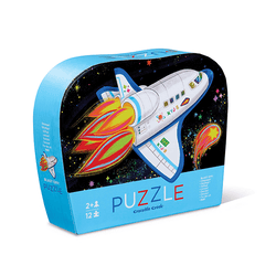 Blast Off 12pc Mini Puzzle - Crocodile Creek