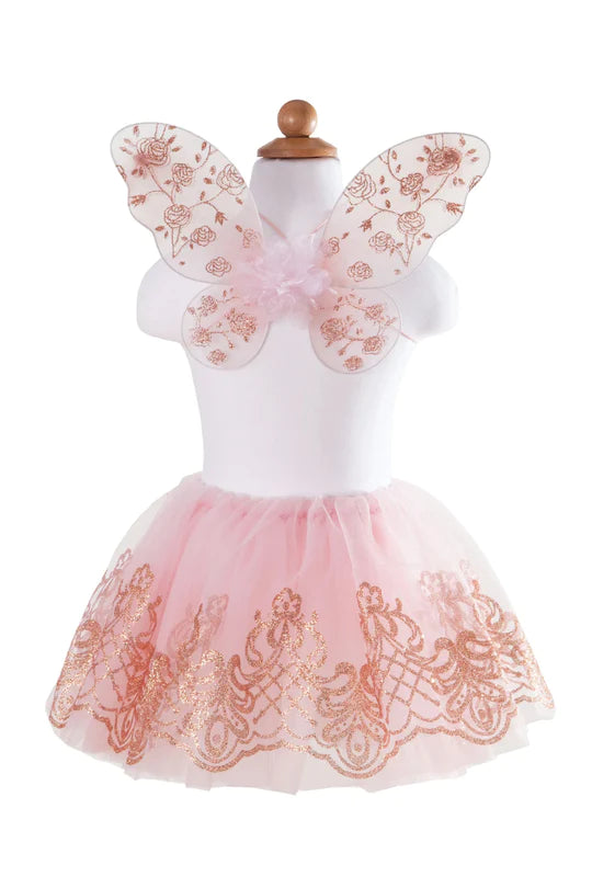 Rose Gold Wings/Tutu Sz 4-6