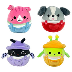 Squishmallow 12" Spring Overalls Assortment