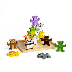 Wild Animals Wooden Stacker - Bigjigs