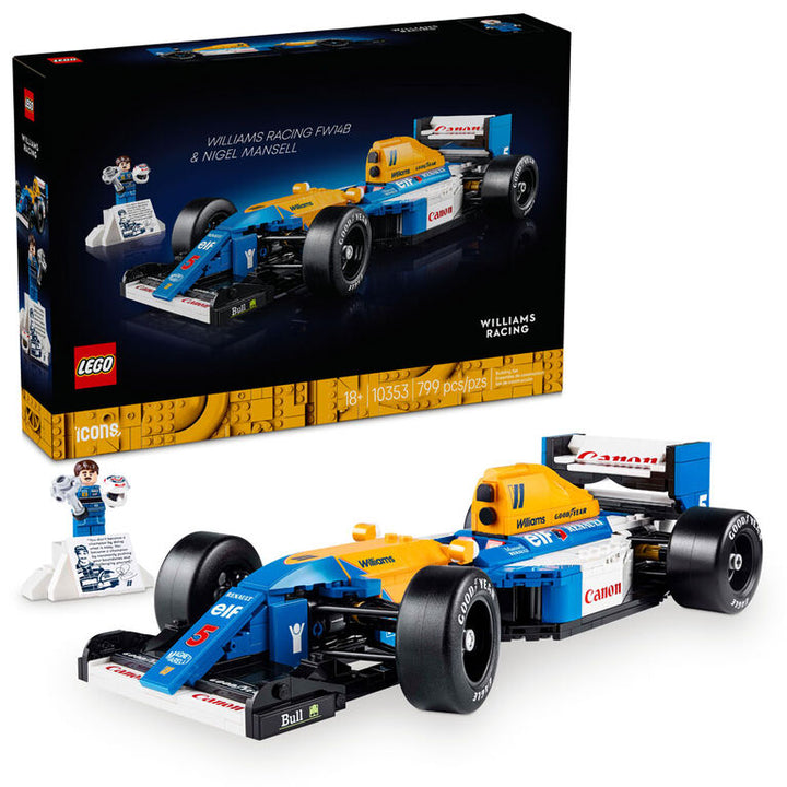 Williams Racing FW14B & Nigel Mansell - Lego Icons