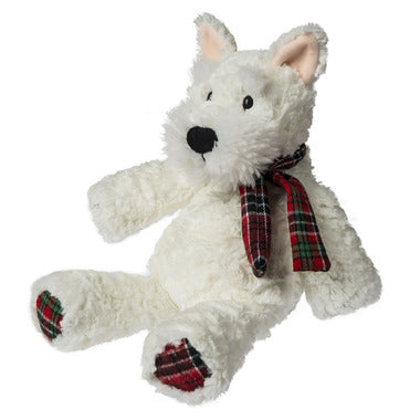 Scottie Dog with Scarf - Mary Meyer Holiday Marshmallow Zoo