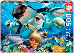 Underwater Selfie 500pc Puzzle - Educa