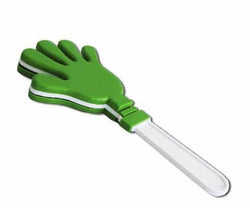 Green/White 11" Hand Clapper St Patty's Day