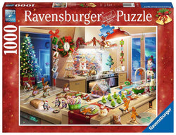Merry Mischief 1000pc Ravensburger Puzzle - Christmas