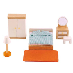 Master Bedroom - Dollhouse Furniture - Hape