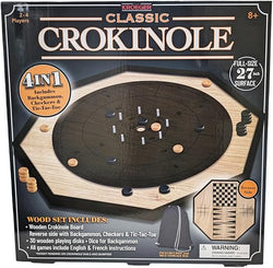 Classic Crokinole 4 in 1