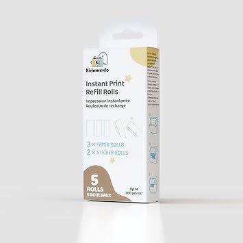 Instant Print Paper Refill Set - Kidamento Kids Camera Model P