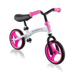 Globber Go Bike - White & Neon Pink