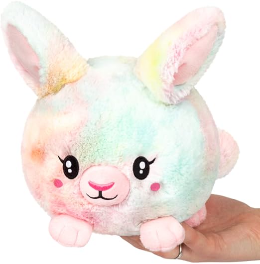 Snugglemi Snackers Fluffy Bunny - Pastel Tie Dye