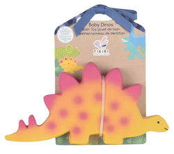 Baby Stegosaurus Natural Rubber Teether Toy