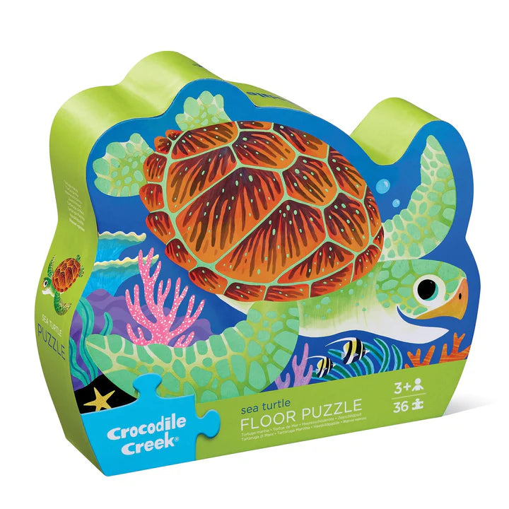 Sea Turtle 36pc Foil Puzzle - Crocodile Creek
