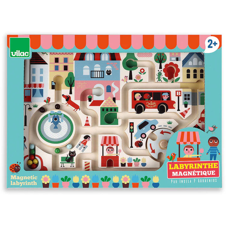 My Little Town Magnetic Maze - Ingela P. Arrhenius - Vilac