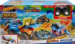 Hot Wheels - Mt Arena World: 5 Alarm's Color Shifter Water Blast Smash Playset