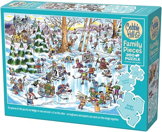 Hockey Town 350pc Family Puzzle