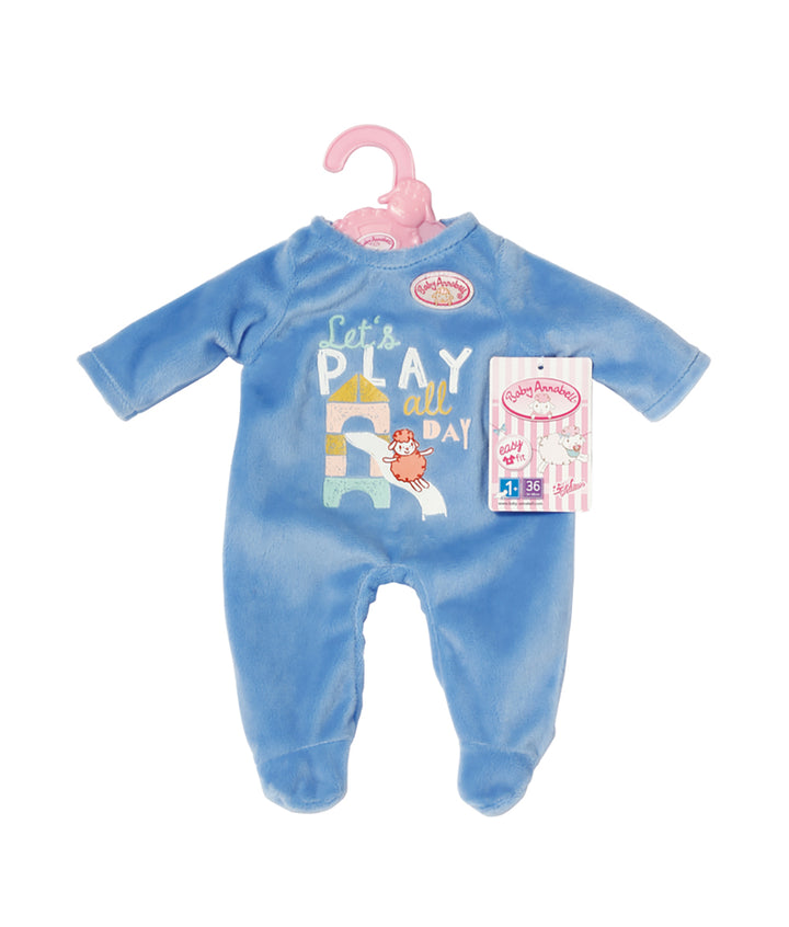 Little Romper Blue Doll Clothes for up to 14