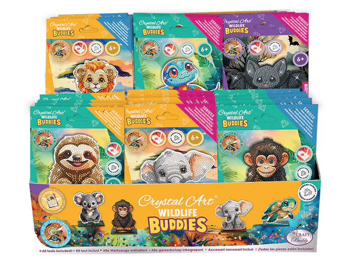 Crystal Art Buddies - Exotic Animal Assortment