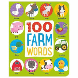 First 100 Farm Words Board Book