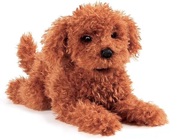 Toy Poodle Puppy Puppet - Folkmanis