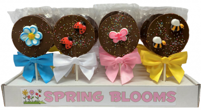 Spring Blooms Milk Chocolate Pops