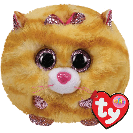 Tabitha - Cat Yellow Puff Ball - TY