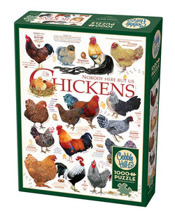 Chicken Quotes 1000pc - Cobble Hill