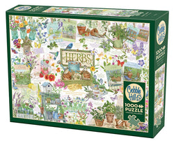 Herb Garden 1000pc - Cobble Hill