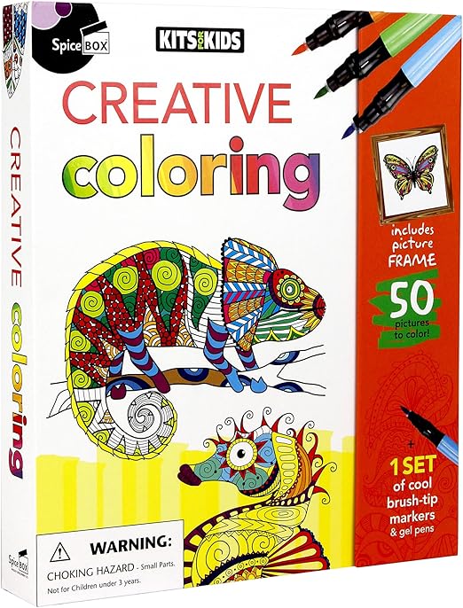 Creative Colouring - Kits For Kids - SpiceBox