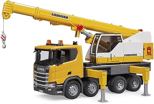 Scania Super 560R Liebherr Crane Truck with Light/Sound Module