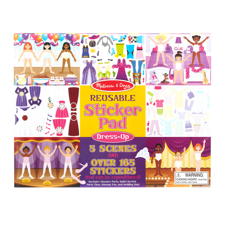 Dress-Up - Reusable Sticker Pad - Melissa & Doug