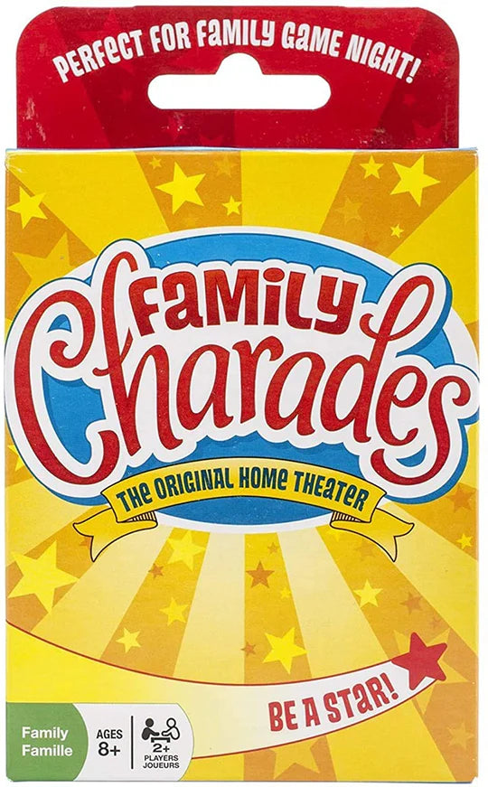 Family Charades Card Game