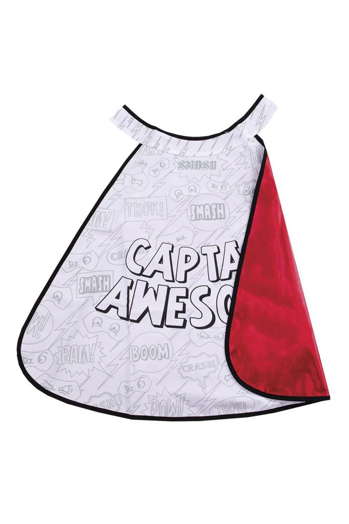 Colour A Cape Super Hero Sz 4-7