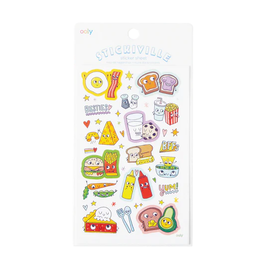 B.F.F. Foods: Stickiville Standard Stickers