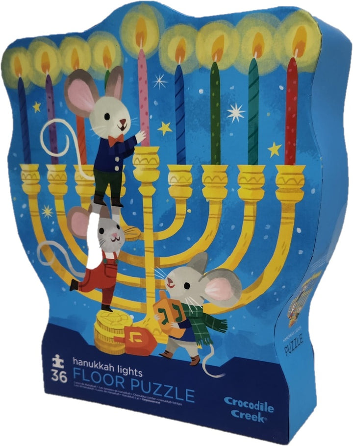 Hanukkah Lights - 36pc Puzzle - Crocodile Creek